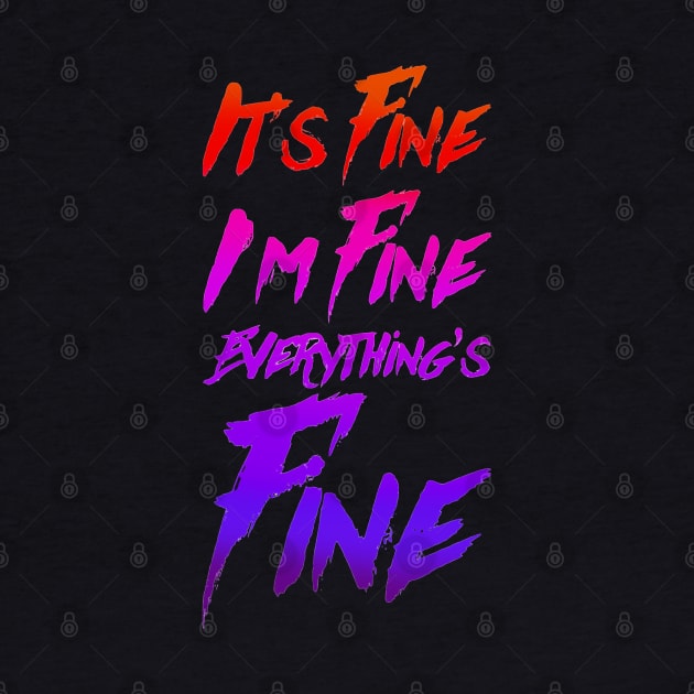 It's Fine, I'm Fine, Everything's Fine - Panic version by My Tiny Apartment